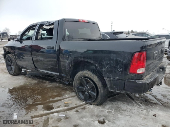 2021 Ram 1500 Classic Tradesman with VIN 3C6RR7KT9MG708575, listed as a Copart auction lot 45808245 with 67,686 mi miles and Non Repairable. Bid and sale history available at carsss.com. Image 2.