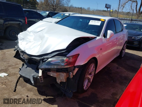 2013 Lexus GS 350 with VIN JTHBE1BL5D5008190, listed as a IAAI auction lot 41761202 with 126,045 mi miles. Bid and sale history available at carsss.com. Image 17.