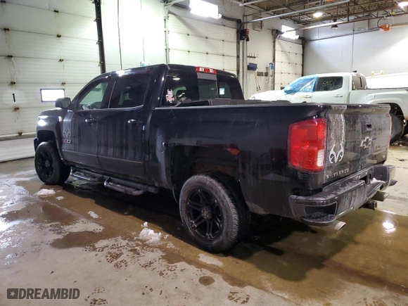 2017 Chevrolet Silverado 1500 LTZ with VIN 3GCUKSEC5HG456352, listed as a Copart auction lot 88499255 with 0 mi miles and Salvage Title. Bid and sale history available at carsss.com. Image 2.