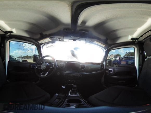 2020 Jeep Wrangler Unlimited Sahara with VIN 1C4HJXEN2LW109428, listed as a IAAI auction lot 42296943 with 155,766 mi miles and . Bid and sale history available at DreamBid. Image 18.