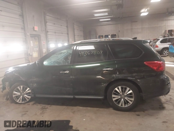 2020 Nissan Pathfinder SL with VIN 5N1DR2CN7LC591114, listed as a IAAI auction lot 41357809 with 118,272 mi miles. Bid and sale history available at carsss.com. Image 14.