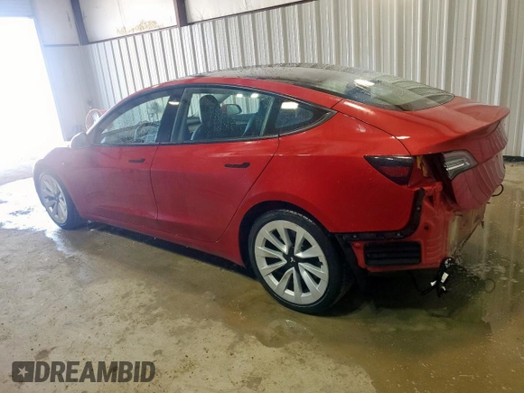 2023 Tesla Model 3 with VIN 5YJ3E1EA6PF439401, listed as a Copart auction lot 61896905 with 110,171 mi miles and Clean title. Bid and sale history available at DreamBid. Image 2.