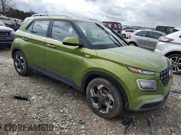 2024 Hyundai Venue Limited with VIN KMHRC8A3XRU324743, listed as a Copart auction lot 47755115 with Not Provided miles and Non Repairable. Bid and sale history available at DreamBid. Image 4.