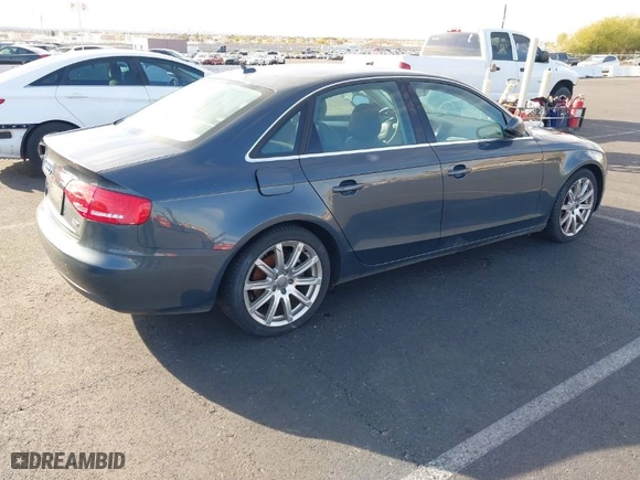 2011 Audi A4 2.0T Premium Plus with VIN WAUEFAFL8BN030653, listed as a IAAI auction lot 41774511 with 107,604 mi miles. Bid and sale history available at carsss.com. Image 4.