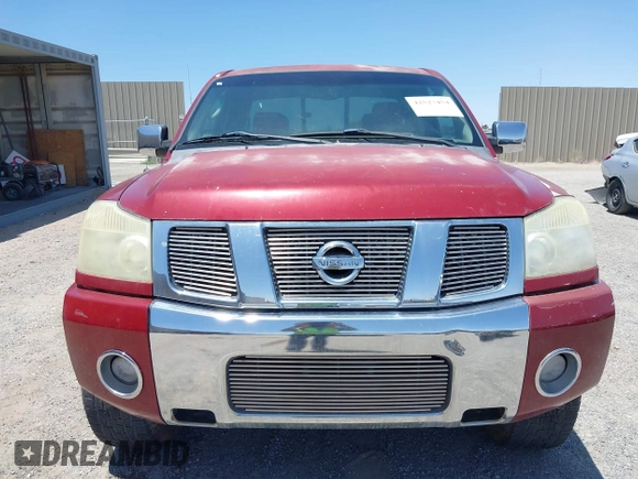 2005 Nissan Titan SE with VIN 1N6AA06A05N515072, listed as a IAAI auction lot 42527454 with Not provided miles and . Bid and sale history available at DreamBid. Image 6.