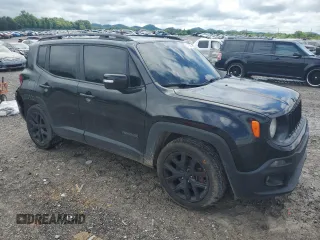 2018 Jeep Renegade Altitude z VIN ZACCJABB3JPH46887, wystawiony jako Copart lot #54758055 z przebiegiem 199 963 mil mil oraz Szkoda całkowita • Salvage title. Historia ofert i sprzedaży dostępna na DreamBid. Obrazek 4.