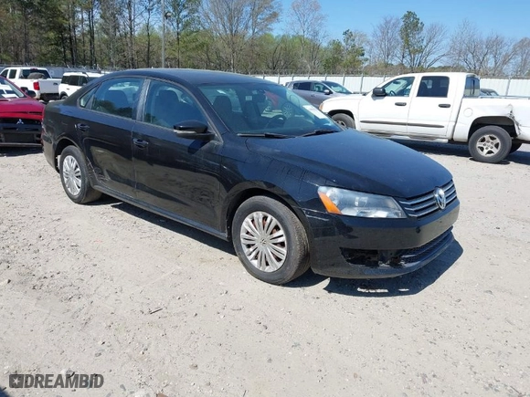 2014 Volkswagen Passat Wolfsburg Ed with VIN 1VWAT7A34EC116382, listed as a IAAI auction lot 41894329 with 161,890 mi miles. Bid and sale history available at carsss.com. Image 1.