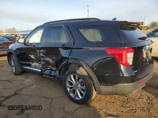 2023 Ford Explorer XLT with VIN 1FMSK8DH2PGA15288, listed as a Copart auction lot 48881495 with 29,235 mi miles and Clean Title. Bid and sale history available at carsss.com. Image 2.