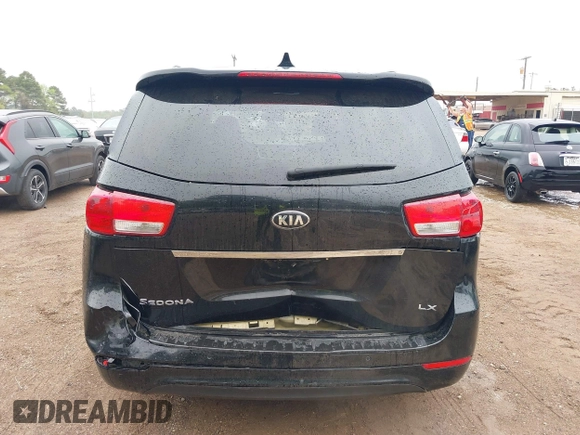 2017 Kia Sedona LX with VIN KNDMB5C13H6313176, listed as a IAAI auction lot 41905086 with 229,950 mi miles and . Bid and sale history available at DreamBid. Image 6.