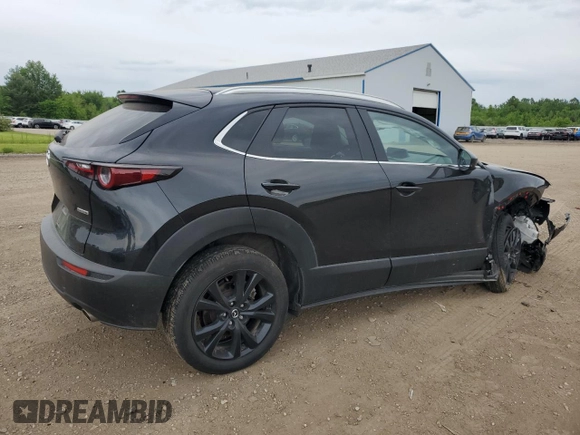 2024 Mazda CX-30 S Select Sport with VIN 3MVDMBBM4RM629755, listed as a Copart auction lot 58960145 with 21,649 mi miles and Salvage title. Bid and sale history available at DreamBid. Image 3.