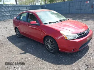 2011 Ford Focus SES with VIN 1FAHP3GN5BW139631, listed as a IAAI auction lot 42146929 with 295,903 mi miles. Bid and sale history available at carsss.com. Image 1.
