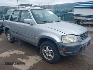 2001 Honda CR-V EX with VIN JHLRD18681C003841, listed as a IAAI auction lot 41812492 with 0 mi miles. Bid and sale history available at carsss.com. Image 1.