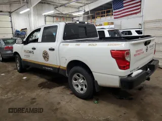 2022 Nissan Titan S with VIN 1N6AA1EC5NN107160, listed as a Copart auction lot 86115424 with 42,140 mi miles and Salvage title. Bid and sale history available at DreamBid. Image 2.