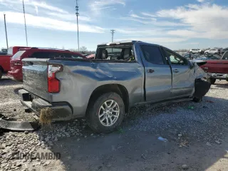 2021 Chevrolet Silverado 1500 RST with VIN 3GCUYEED5MG120963, listed as a Copart auction lot 46161745 with 117,701 mi miles and Salvage Title. Bid and sale history available at carsss.com. Image 3.
