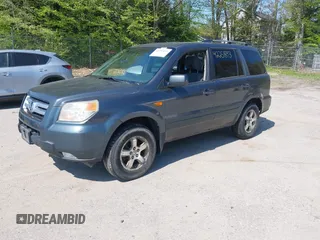 2006 Honda Pilot EX with VIN 2HKYF18466H508824, listed as a IAAI auction lot 42251893 with 287,789 mi miles and . Bid and sale history available at DreamBid. Image 2.