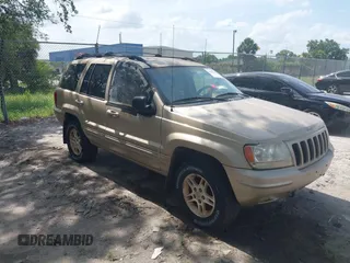 1999 Jeep Grand Cherokee Limited with VIN 1J4GW68S3XC580949, listed as a IAAI auction lot 42502949 with 150,520 mi miles and . Bid and sale history available at DreamBid. Image 1.