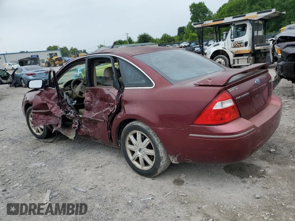 2005 Ford Five Hundred Limited with VIN 1FAFP25195G136277, listed as a Copart auction lot 55783125 with Not provided miles and Salvage title. Bid and sale history available at DreamBid. Image 2.