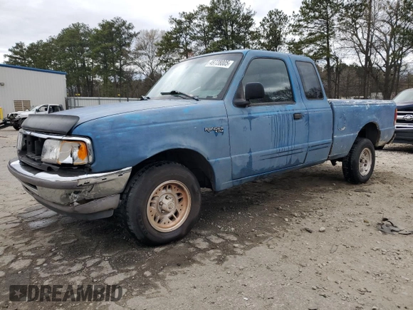 1993 Ford Ranger XL with VIN 1FTCR14A1PTA64939, listed as a Copart auction lot 49728005 with 64,609 mi miles and Salvage Title. Bid and sale history available at carsss.com. Image 1.