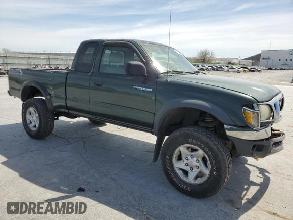 2004 Toyota Tacoma with VIN 5TEWN72N24Z345159, listed as a Copart auction lot 50425915 with 174,602 mi miles and Salvage Title. Bid and sale history available at DreamBid. Image 4.
