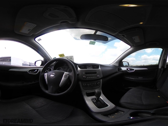 2014 Nissan Sentra SV with VIN 3N1AB7AP6EL619573, listed as a IAAI auction lot 41787844 with 155,569 mi miles. Bid and sale history available at carsss.com. Image 18.
