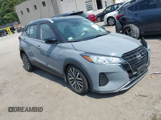 2023 Nissan Kicks SV with VIN 3N1CP5CV0PL536881, listed as a IAAI auction lot 42485560 with 39,039 mi miles and . Bid and sale history available at DreamBid. Image 1.