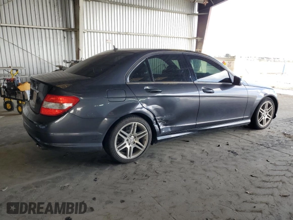2010 Mercedes-Benz C 300 Sport with VIN WDDGF5EB8AR122824, listed as a Copart auction lot 64287005 with 117,892 mi miles and Salvage title. Bid and sale history available at DreamBid. Image 3.