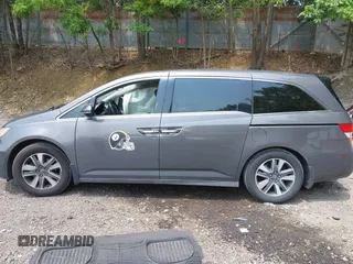 2015 Honda Odyssey Touring Elite with VIN 5FNRL5H93FB106046, listed as a IAAI auction lot 42492096 with 197,575 mi miles and . Bid and sale history available at DreamBid. Image 14.