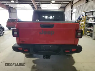 2020 Jeep Gladiator Rubicon z VIN 1C6JJTBG8LL155550, wystawiony jako Copart lot #53462305 z przebiegiem 34 276 mil mil oraz Szkoda całkowita • Salvage title. Historia ofert i sprzedaży dostępna na DreamBid. Obrazek 6.