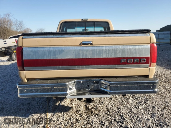 1991 Ford F-150 with VIN 1FTEX15H8MKA51617, listed as a Copart auction lot 48361585 with 10,593 mi miles and Salvage Title. Bid and sale history available at carsss.com. Image 6.
