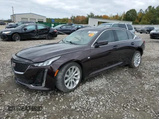 2021 Cadillac CT5 Luxury with VIN 1G6DW5RK0M0118012, listed as a Copart auction lot 78500434 with Not Provided miles and Salvage Title. Bid and sale history available at DreamBid. Image 1.