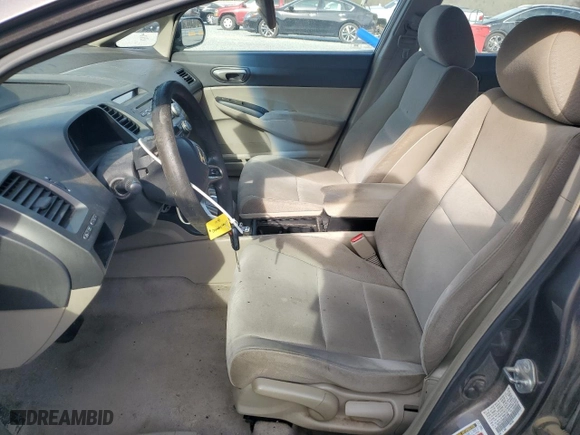 2010 Honda Civic Sdn LX with VIN 19XFA1F59AE021096, listed as a Copart auction lot 51056695 with 189,120 mi miles and Salvage Title. Bid and sale history available at carsss.com. Image 7.