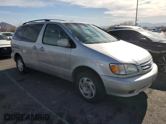 2002 Toyota Sienna LE with VIN 4T3ZF13C12U501575, listed as a Copart auction lot 49930145 with 247,327 mi miles and Clean Title. Bid and sale history available at carsss.com. Image 4.