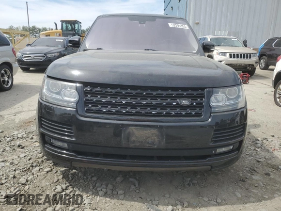 2013 Land Rover Range Rover HSE with VIN SALGS2DF1DA110096, listed as a Copart auction lot 52399355 with 94,735 mi miles and Salvage title. Bid and sale history available at DreamBid. Image 5.