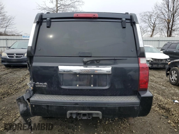 2006 Jeep Commander Limited с VIN 1J8HG58N26C138828, выставлен на аукционе Copart как лот 44783165 с пробегом 257 054 миль миль и Списание • Salvage title. История ставок и продаж доступна на DreamBid. Изображение 6.