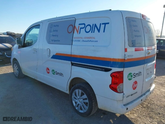 2015 Chevrolet City Express Cargo Van LT with VIN 3N63M0ZN7FK692093, listed as a IAAI auction lot 41378023 with 111,111 mi miles. Bid and sale history available at carsss.com. Image 3.