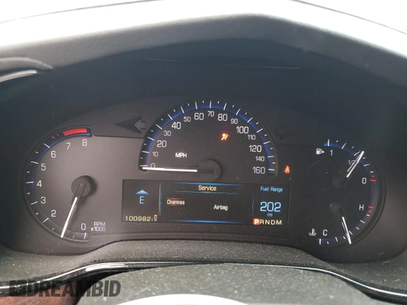 2014 Cadillac CTS Luxury AWD with VIN 1G6AX5SX5E0196860, listed as a Copart auction lot 66028145 with 100,982 mi miles and Clean title. Bid and sale history available at DreamBid. Image 9.