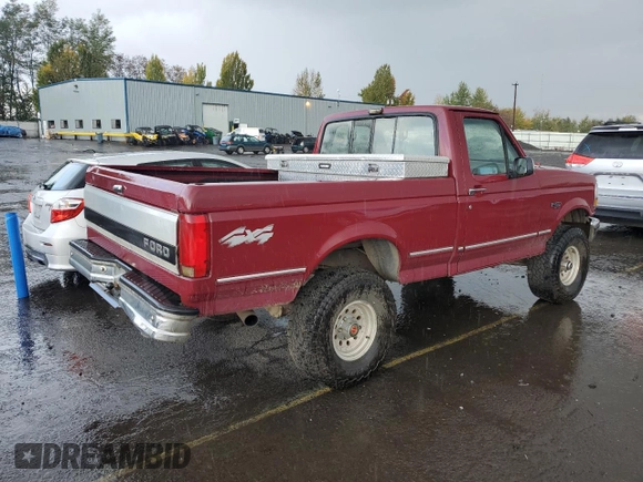 1993 Ford F-150 with VIN 1FTEF14N9PLA20319, listed as a Copart auction lot 76608774 with Not Provided miles and Salvage Title. Bid and sale history available at DreamBid. Image 3.