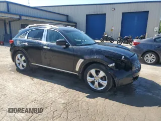 2011 Infiniti FX with VIN JN8AS1MW1BM732530, listed as a Copart auction lot 62831625 with 172,140 mi miles and Salvage title. Bid and sale history available at DreamBid. Image 4.