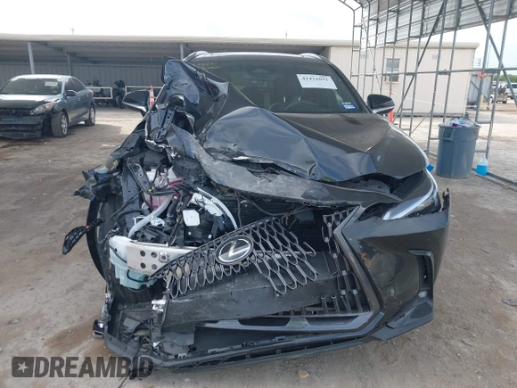 2022 Lexus NX 350h with VIN 2T2AKCEZ4NC001703, listed as a IAAI auction lot 42421091 with 34,055 mi miles and . Bid and sale history available at DreamBid. Image 13.
