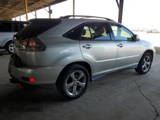 2007 Lexus RX 350 with VIN 2T2GK31UX7C007951, listed as a Copart auction lot 55421245 with 195,110 mi miles and Salvage Title. Bid and sale history available at DreamBid. Image 3.