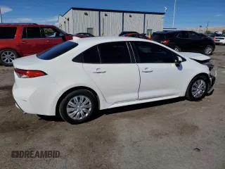 2020 Toyota Corolla L with VIN JTDDPRAEXLJ055758, listed as a Copart auction lot 47891745 with 77,702 mi miles and Salvage Title. Bid and sale history available at carsss.com. Image 3.