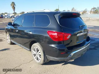 2019 Nissan Pathfinder SV with VIN 5N1DR2MN6KC611608, listed as a IAAI auction lot 41325452 with 80,811 mi miles. Bid and sale history available at carsss.com. Image 3.