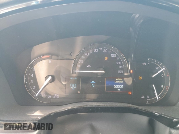 2019 Cadillac XT5 Premium Luxury FWD z VIN 1GYKNERS1KZ284355, wystawiony jako Copart lot #54150405 z przebiegiem 50 001 mil mil oraz Szkody całkowita. Historia ofert i sprzedaży dostępna na DreamBid. Obrazek 9.