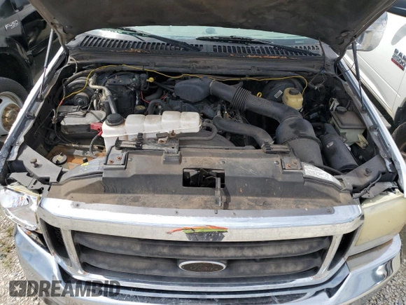 2002 Ford F-350 XL with VIN 1FTSF31L42EA65313, listed as a Copart auction lot 74520824 with 155,237 mi miles and Salvage Title. Bid and sale history available at DreamBid. Image 11.
