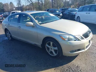 2006 Lexus GS 300 with VIN JTHCH96SX60002722, listed as a IAAI auction lot 41816312 with 214,657 mi miles. Bid and sale history available at carsss.com. Image 1.