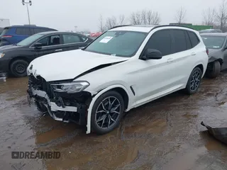 2023 BMW X3 M40i with VIN 5UX83DP07P9S24703, listed as a IAAI auction lot 41546870 with 27,127 mi miles and . Bid and sale history available at DreamBid. Image 19.