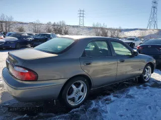 2001 Mazda 626 LX with VIN 1YVGF22C315225141, listed as a Copart auction lot 42004475 with 195,643 mi miles and Salvage Title. Bid and sale history available at carsss.com. Image 3.