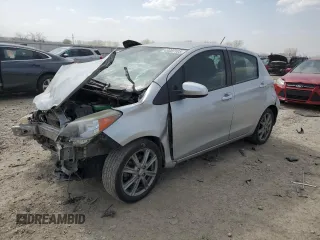 2012 Toyota Yaris L with VIN JTDKTUD35CD513527, listed as a Copart auction lot 49087105 with 72,218 mi miles and Salvage Title. Bid and sale history available at carsss.com. Image 1.