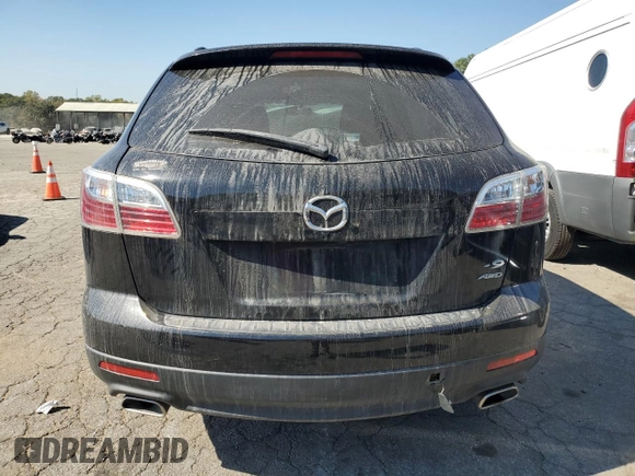 2012 Mazda CX-9 Sport with VIN JM3TB3BV7C0333714, listed as a Copart auction lot 77654894 with 192,612 mi miles and Salvage Title. Bid and sale history available at carsss.com. Image 6.