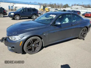 2015 BMW M4 with VIN WBS3U9C51FJ968519, listed as a Copart auction lot 45934224 with 38,599 mi miles. Bid and sale history available at carsss.com. Image 1.
